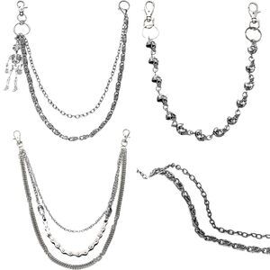 6152 3 Pcs Wallet Chains For Skull Wallet Chain Jean Pocket